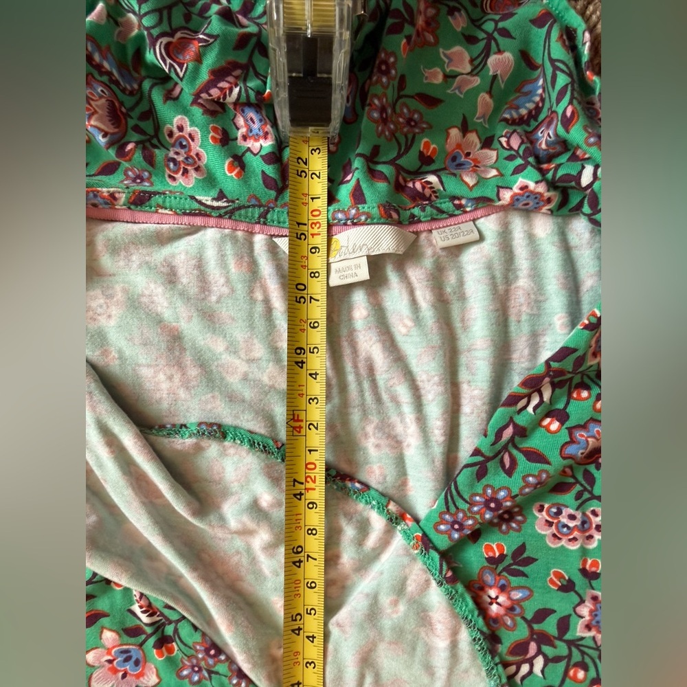Green Boden Saskia Jersey Wrap Dress 20 - Picture 14 of 15